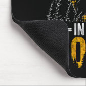 Ich wäre eher im Wald, in dem Hirschjagd Mousepad (Ecke)