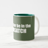 Ich wäre eher im Waschsalon Zweifarbige Tasse (VorderseiteRechts)