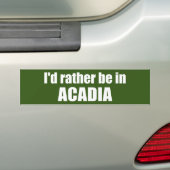Ich wäre eher in Acadia Autoaufkleber (Auf Auto)