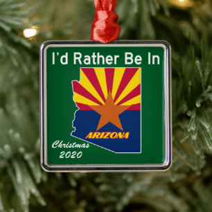 Ich wäre eher in Arizona AZ Ornament Aus Metall