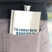 Ich wäre eher in Asheville North Carolina Flachmann (Beispiel)