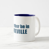 Ich wäre eher in Asheville North Carolina Zweifarbige Tasse (VorderseiteRechts)