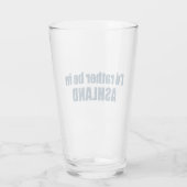 Ich wäre eher in Ashland Oregon Glas (Rückseite)