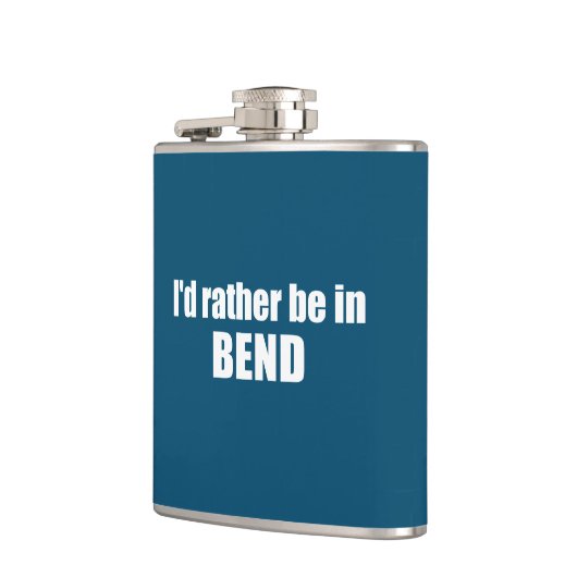 Ich wäre eher in Bend Oregon Flachmann (Links)