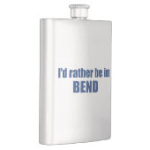 Ich wäre eher in Bend Oregon Flachmann (Rechts)