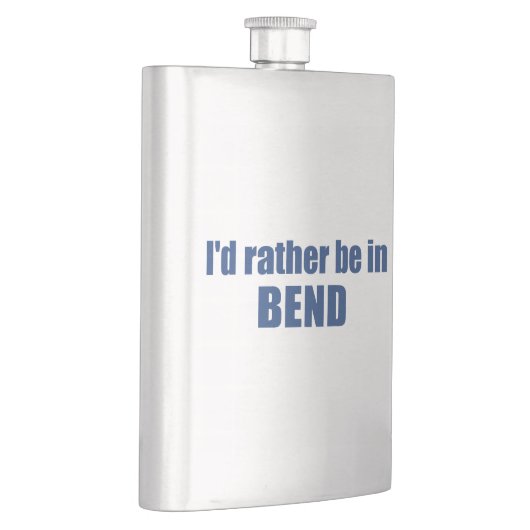 Ich wäre eher in Bend Oregon Flachmann (Rechts)