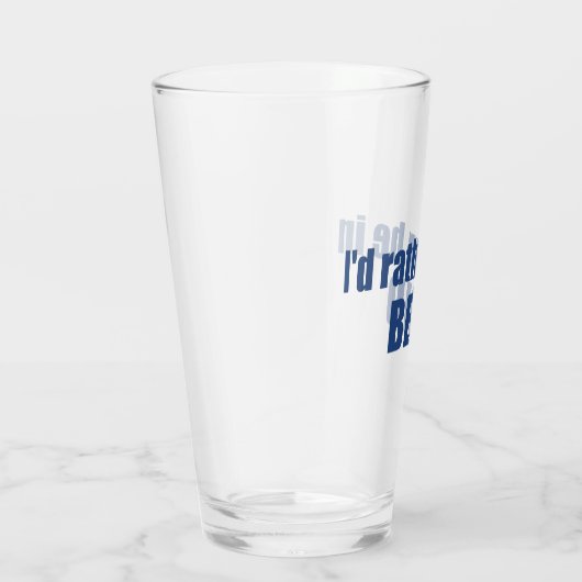 Ich wäre eher in Bend Oregon Glas (Rechts)