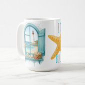 Ich wäre eher in Bluebell Bay Kaffeetasse (Vorderseite Links)