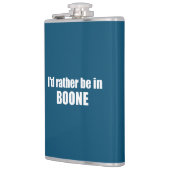 Ich wäre eher in Boone North Carolina Flachmann (Links)