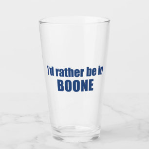 Ich wäre eher in Boone North Carolina Glas