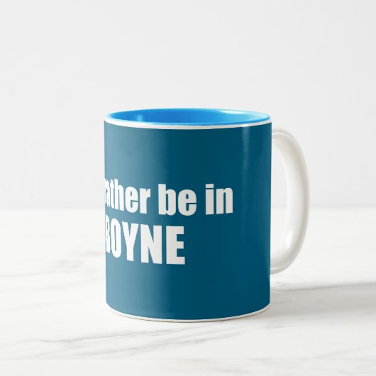 Ich wäre eher in Boyne Michigan Zweifarbige Tasse (VorderseiteRechts)