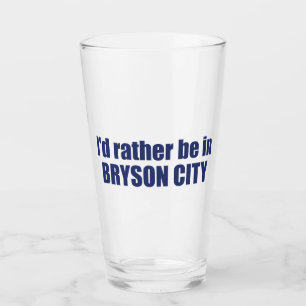 Ich wäre eher in Bryson City North Carolina Glas