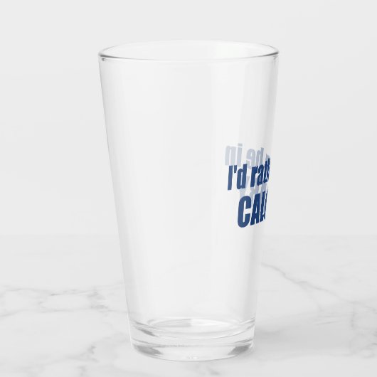 Ich wäre eher in Calgary Alberta Glas (Rechts)