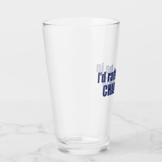 Ich wäre eher in Chamonix in Frankreich Glas (Rechts)