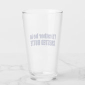 Ich wäre eher in Crested Butte Colorado Glas (Rückseite)