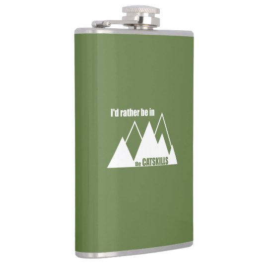 Ich wäre eher in den Catskills Flachmann (Rechts)