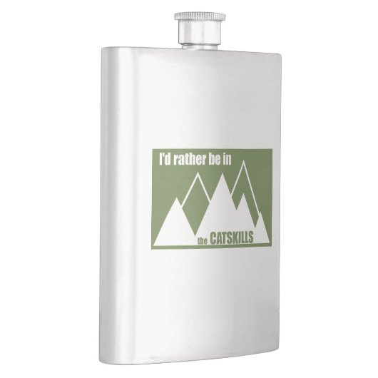 Ich wäre eher in den Catskills Flachmann (Rechts)