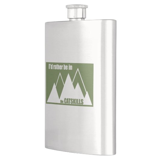 Ich wäre eher in den Catskills Flachmann (Links)