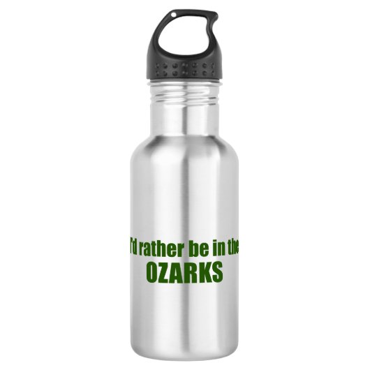 Ich wäre eher in den Ozarks Edelstahlflasche (Vorderseite)