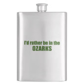 Ich wäre eher in den Ozarks Flachmann (Vorderseite)