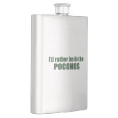 Ich wäre eher in den Poconos Flachmann (Rechts)