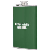 Ich wäre eher in den Pyrenäen Flachmann (Links)