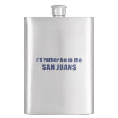 Ich wäre eher in den San Juans Flachmann (Vorderseite)