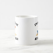 Ich wäre eher in der Beach-Kaffee-Tasse Kaffeetasse (Mittel)