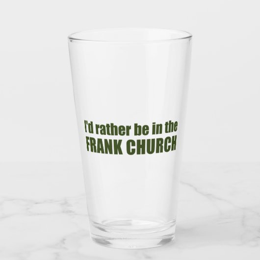 Ich wäre eher in der Frank-Kirche Glas (Vorderseite)