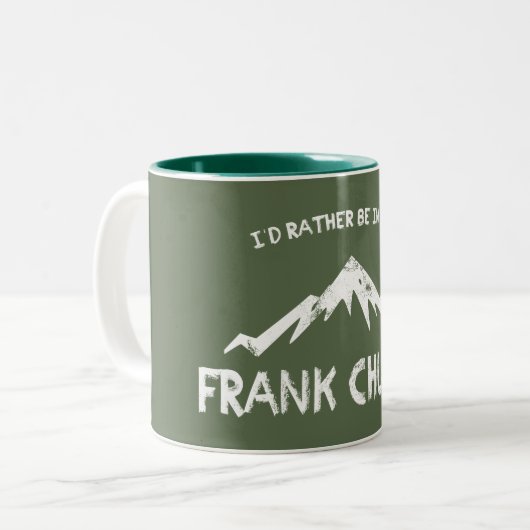 Ich wäre eher in der Frank-Kirche Zweifarbige Tasse (Vorderseite Links)