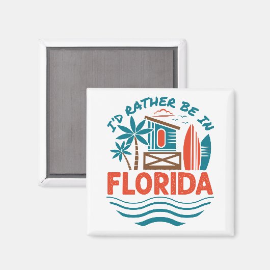 Ich wäre eher in Florida Magnet (Vorderseite/Rückseite)