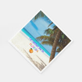 Ich wäre eher in Florida Serviette (Ecke)