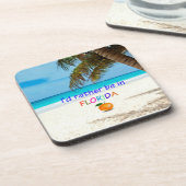 Ich wäre eher in Florida (sonnig), Getränkeuntersetzer (Linke Seite)