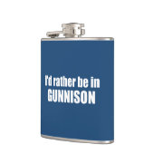 Ich wäre eher in Gunnison Colorado. Flachmann (Links)