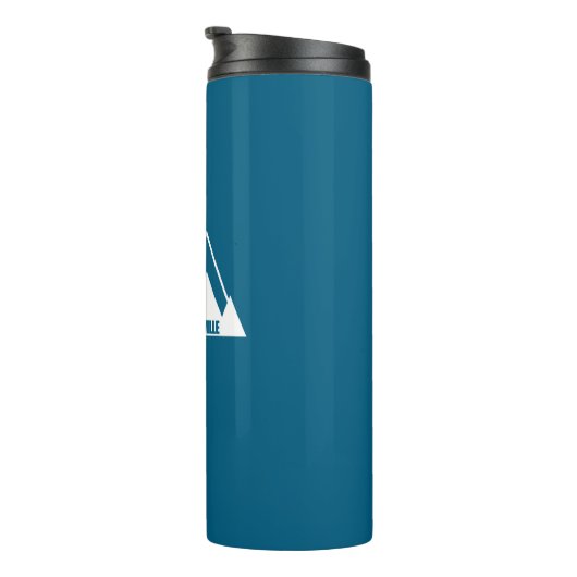 Ich wäre eher in Hendersonville NC Mountain Thermosbecher (Nach rechts gedreht)