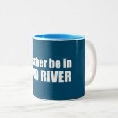 Ich wäre eher in Hood River Oregon Zweifarbige Tasse (VorderseiteRechts)