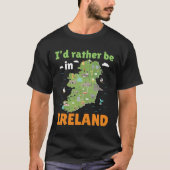Ich wäre eher in Irland T-Shirt (Vorderseite)