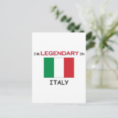 Ich wäre eher in ITALIEN Postkarte (Stehend Vorderseite)