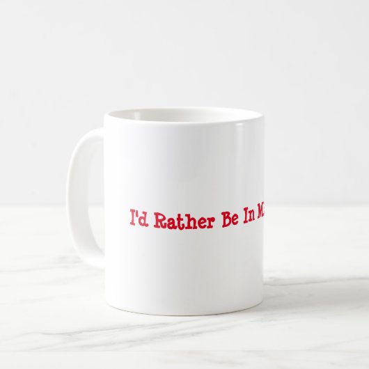 Ich wäre eher in Mayberry-Tasse Kaffeetasse (Vorderseite Links)