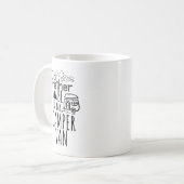 Ich wäre eher in meinem Camper Van Kaffeetasse (Vorderseite Links)