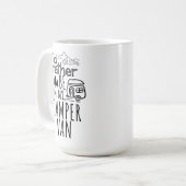 Ich wäre eher in meinem Camper Van Kaffeetasse (Vorderseite Links)