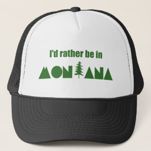 Ich wäre eher in Montana Truckerkappe
