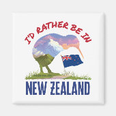 Ich wäre eher in Neuseeland Magnet (Vorne)