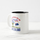 Ich wäre eher in Neuseeland Zweifarbige Tasse (Vorderseite Links)