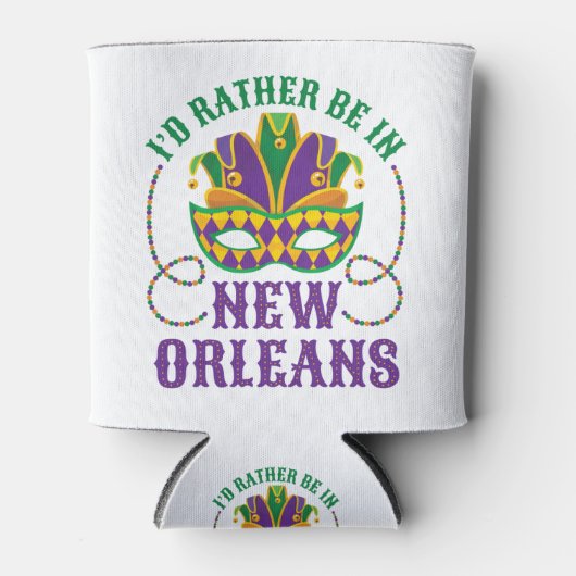 Ich wäre eher in New Orleans Dosenkühler (Vorderseite)