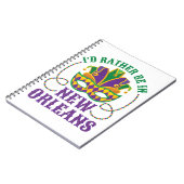 Ich wäre eher in New Orleans Notizblock (Linke Seite)