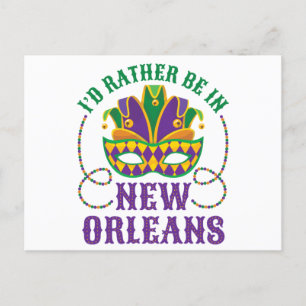 Ich wäre eher in New Orleans Postkarte