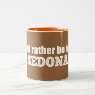 Ich wäre eher in Sedona Zweifarbige Tasse