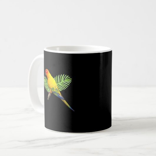 Ich wäre eher mit meinem Conure-Besitzer-Know-how Kaffeetasse (Vorderseite Links)