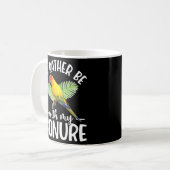 Ich wäre eher mit meinem Conure-Besitzer-Know-how Kaffeetasse (Vorderseite Links)